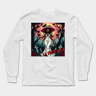 LA DIABLESSE / JABLESSE – FULL COLOUR – FETERS AND LIMERS – CARIBBEAN FOLKLORE EVENT DJ GEAR Long Sleeve T-Shirt